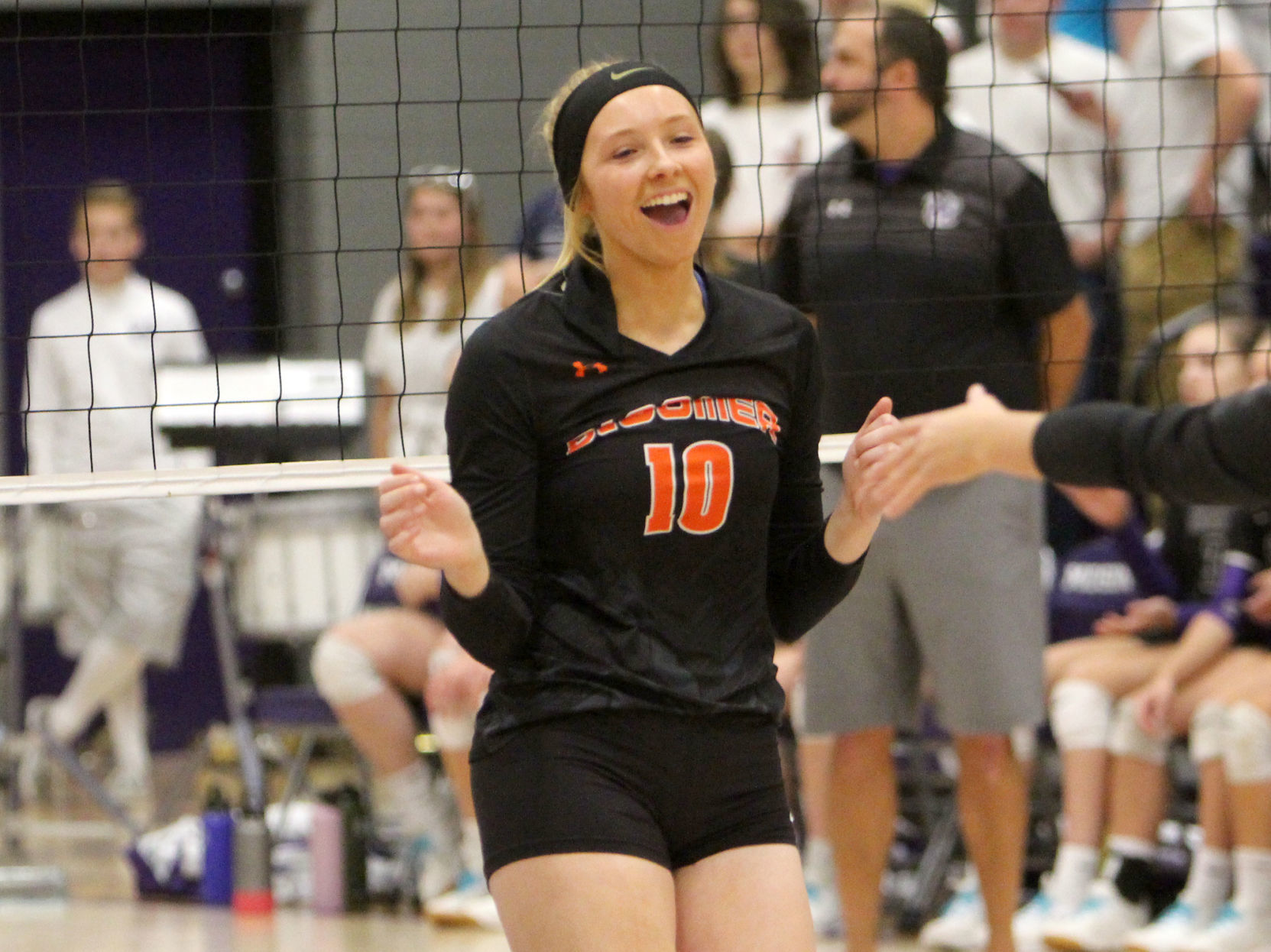 Bloomer volleyball at Mosinee 11-2-19